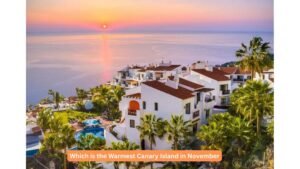 Which is the Warmest Canary Island in November
